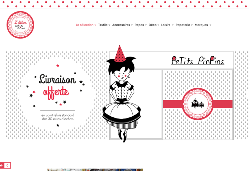 Site web marchand petitspinpins.com